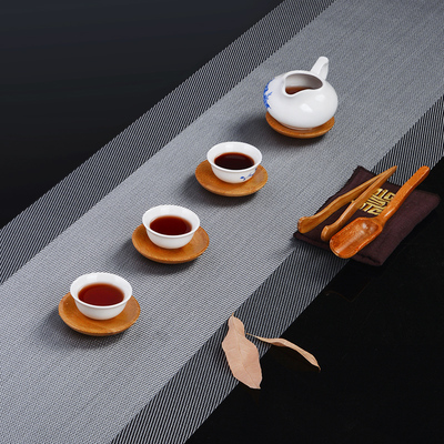 一席禪意一壺春 探秘中國風茶席桌布的東方美學