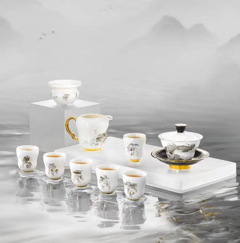清雅茶韻 景德鎮高檔茶具鑒賞與分享